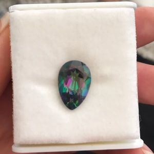 Mystic Topaz Pear cut stone